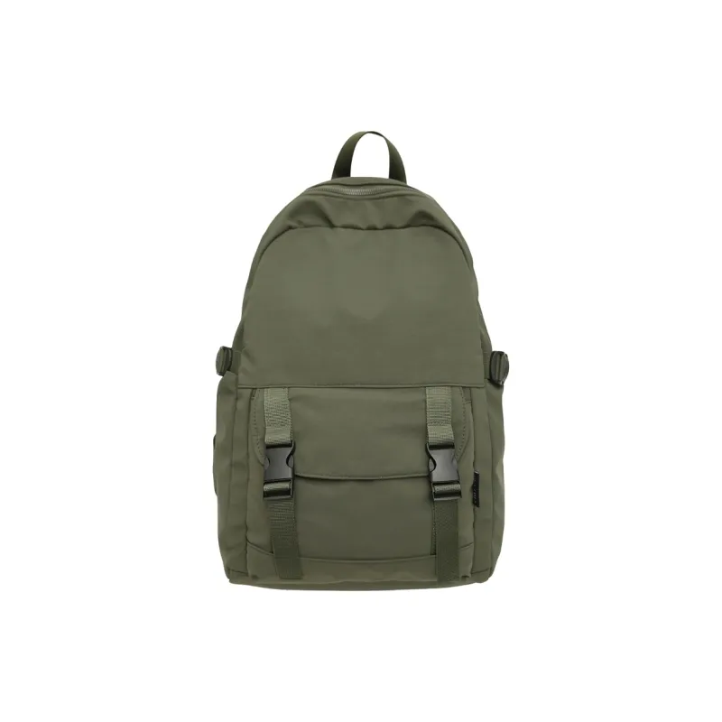 Travel Nylon Backpack Unisex Black/Gray/Khaki/Pink/Green/Purple-12