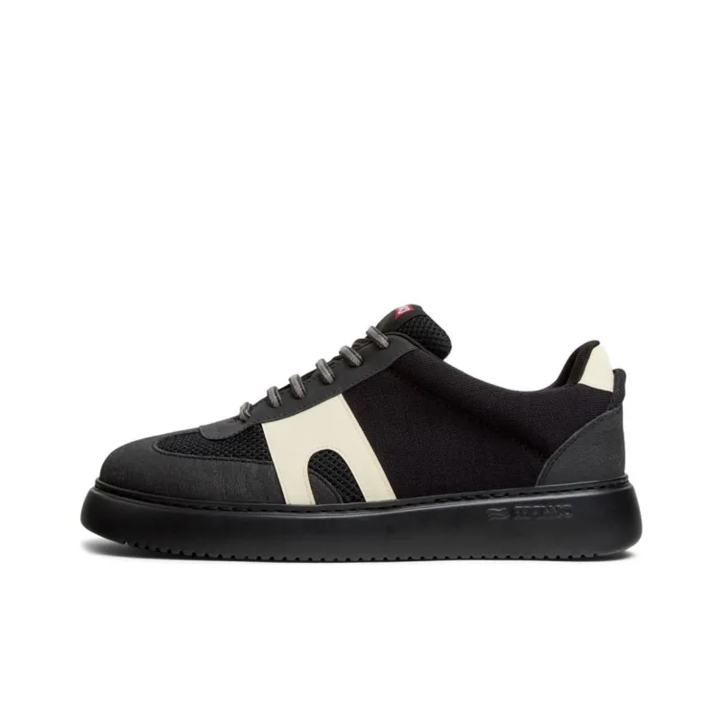 CAMPER Runner Low Top Skateboard Shoes Men's Black-0