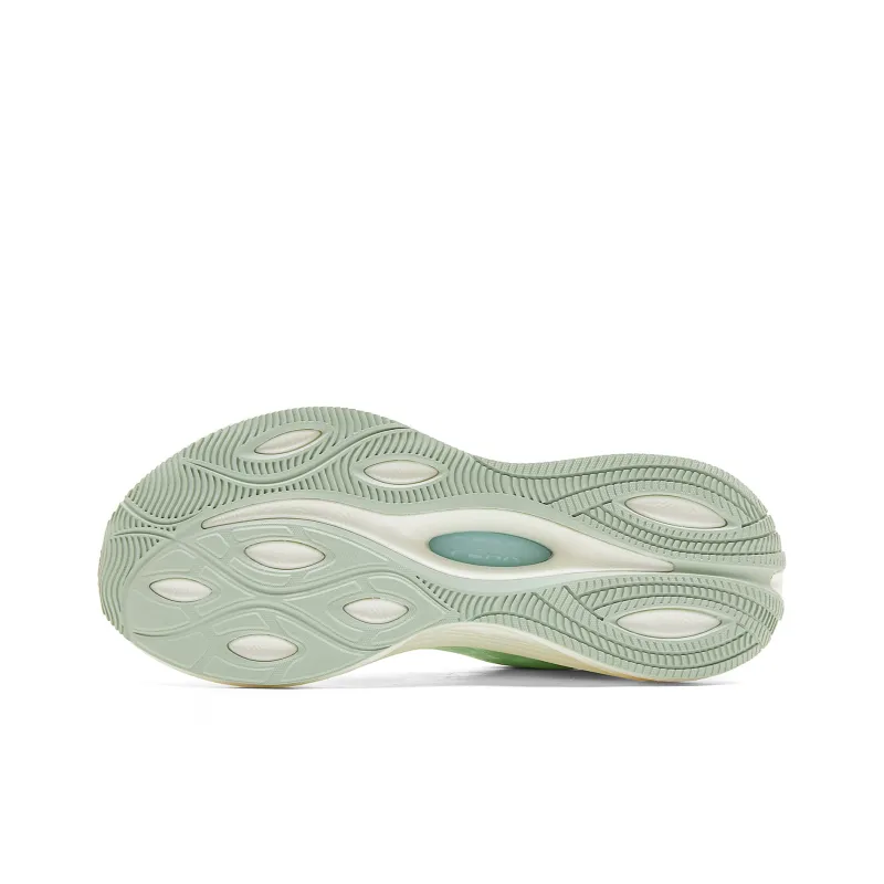 PEAK Low Top Running Shoes Women's White Green Blue-5