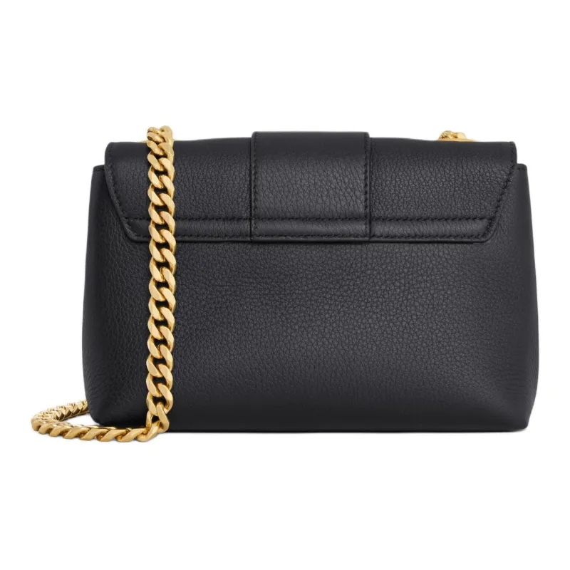 CELINE Calfskin Crossbody Bag, Shoulder Bag Mini Women's Black-3