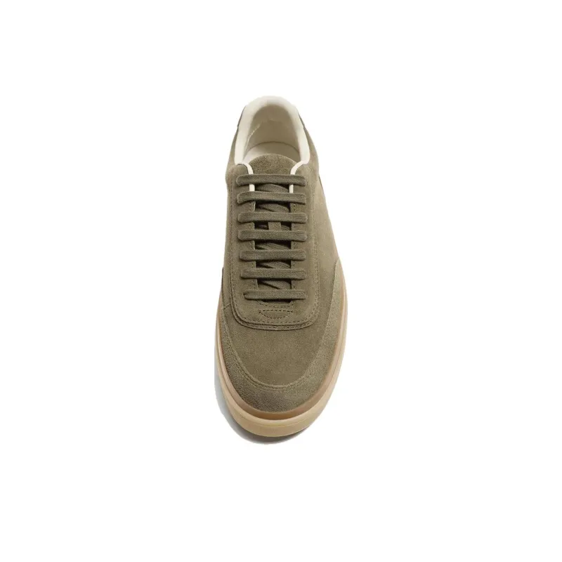 ZARA Low-Top Skateboard Shoes Men's Lake Green-3