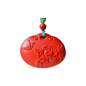 JUNWEN Cinnabar Necklaces Unisex