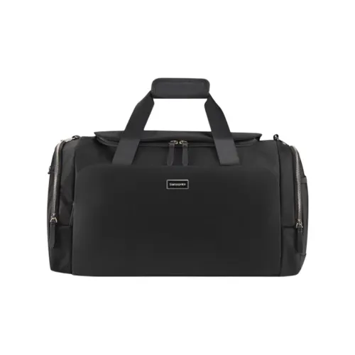 SAMSONITE Fabric Boston Bag Handbag Travel Bag Men's Black