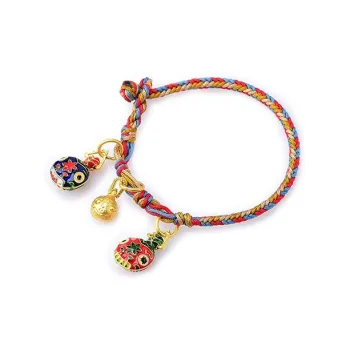 RboySe Braided Rope Alloy Bracelets Unisex