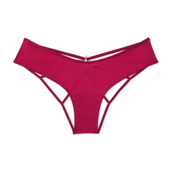 Victoria's Secret Very Sexy Smooth High Leg Cheeky Panty / Campari Red Underpants Women's 1 Pack Gin Balin Red