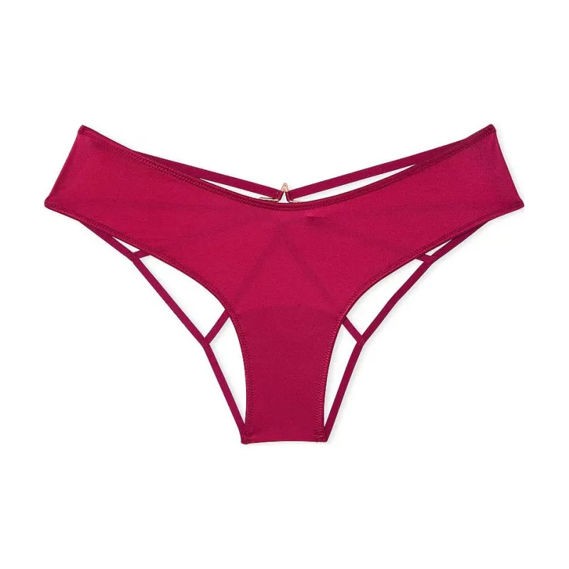 Victoria's Secret Very Sexy Smooth High Leg Cheeky Panty / Campari Red Underpants Women's 1 Pack Gin Balin Red-0