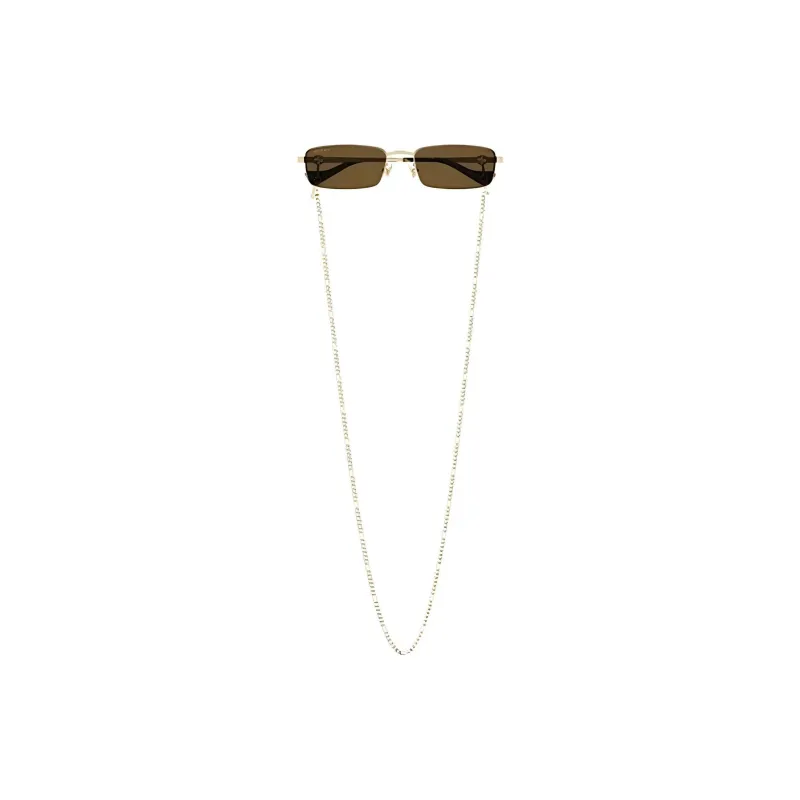 GUCCI Rectangle Frame Sunglasses-2