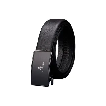 POLOMEISDO Top Grain Cow Leather Belt Contact Customer Service For Writing A Custom Greeting Card Men's Width  3.5cm