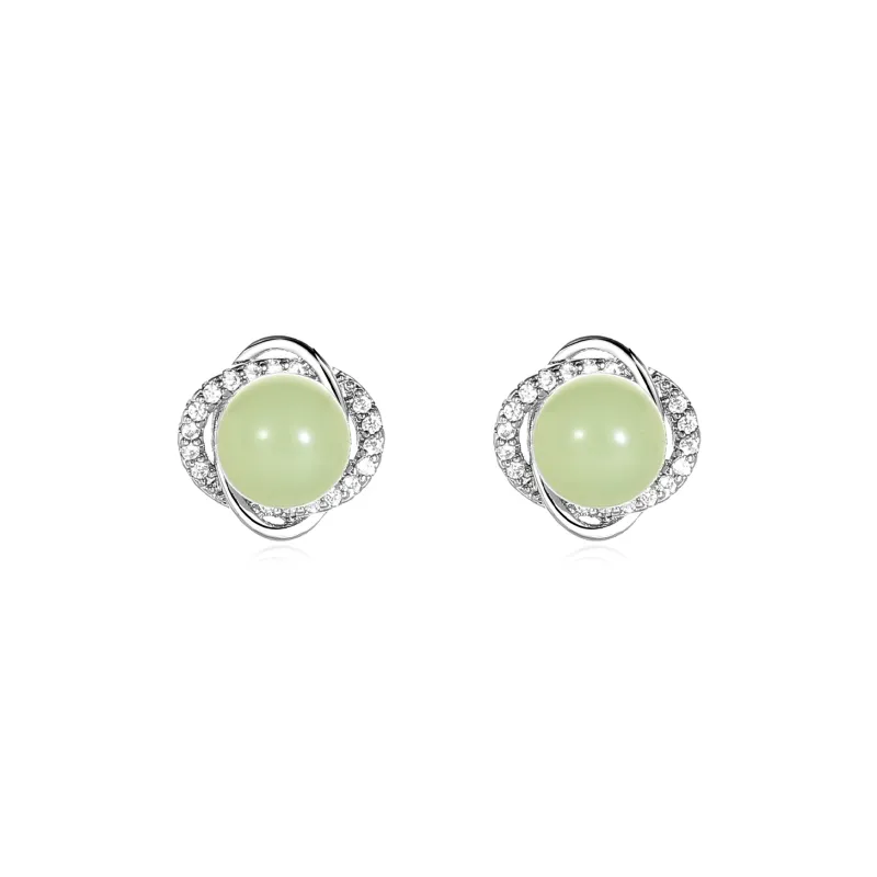 Rhymes Gold Plated Copper Stud Earrings Women's-0