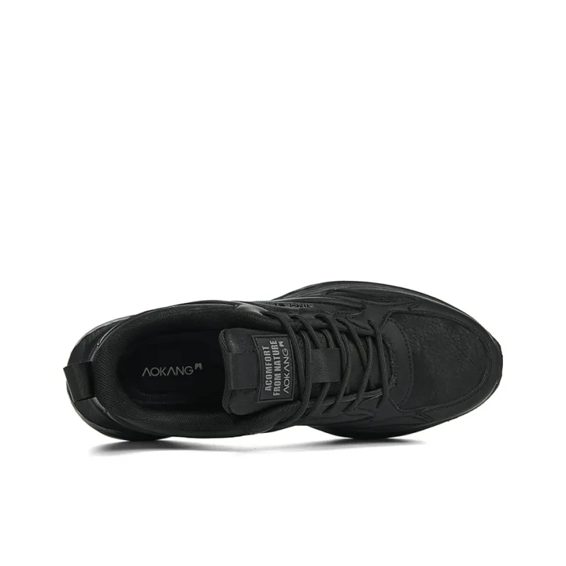 AOKANG Fashion Classics Series Cushioned Slip Resistant Low Top Chunky Sneakers Men's Shopping Bag-4