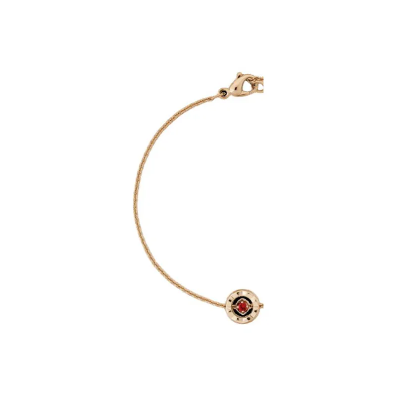 CHANEL 18K Gold Gemstones Wristbands Unisex Gold-2
