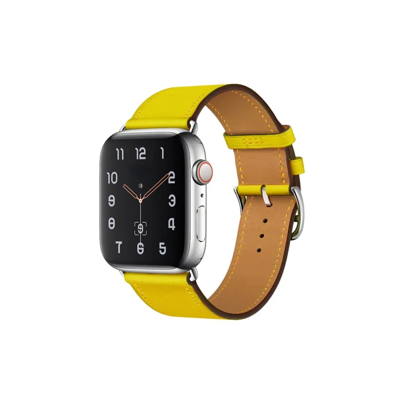 ZHENGGUANG Watch Band Apple Compatibility 41mm Genuine Leather Material-21