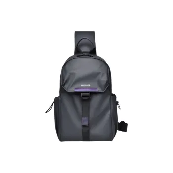 Warrior PU Sling Bag Regular Men's Black