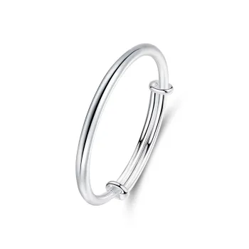 Otoshi 999 Fine Silver Sterling Silver Bracelets Women's