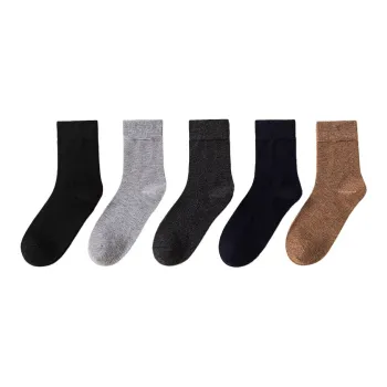 Xuan Liang Mid Calf Socks Men's 5 Pack