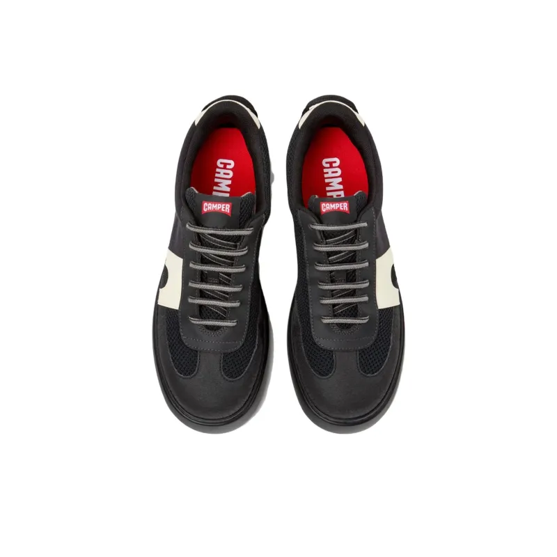 CAMPER Runner Low Top Skateboard Shoes Men's Black-3