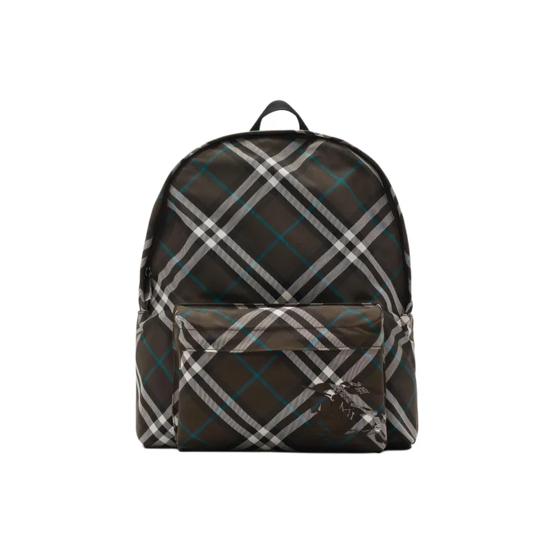 Burberry Polyester Backpack Men's Gray-0