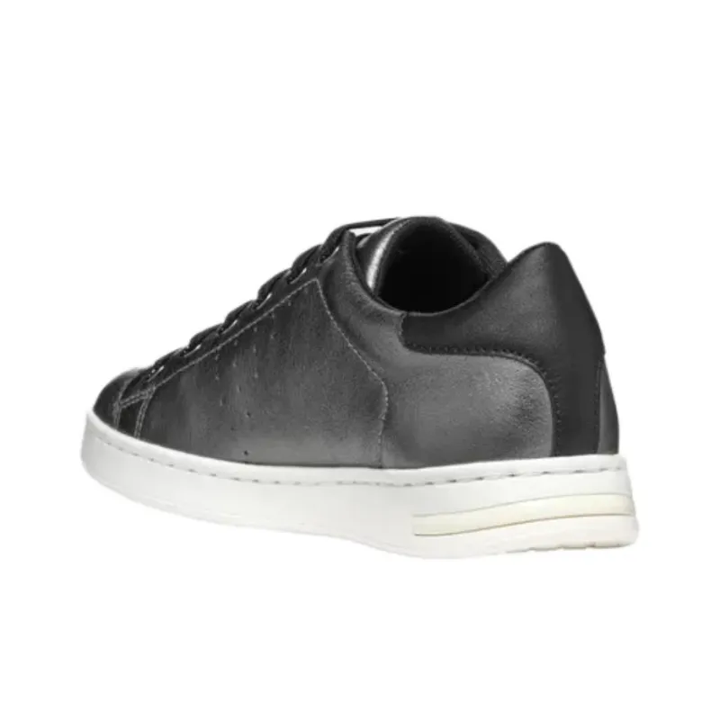 GEOX Jaysen Low-Top Skateboard Shoes Women's Silver Gray-3