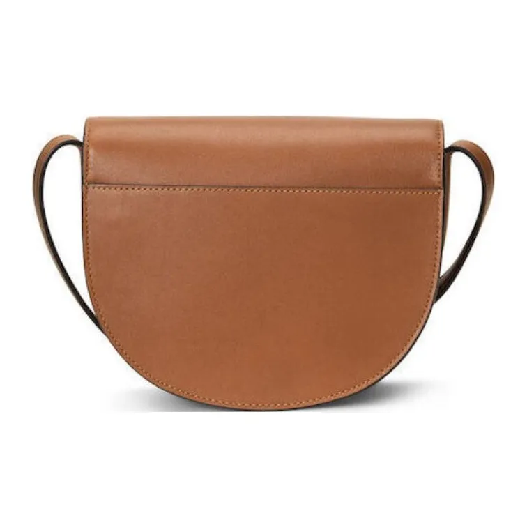 Ralph Lauren Leather Crossbody Bag, Shoulder Bag Women's Brown-2