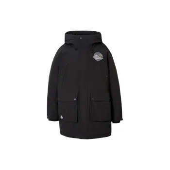 JACK JONES· x NBA Down Jacket Coat Men's Black
