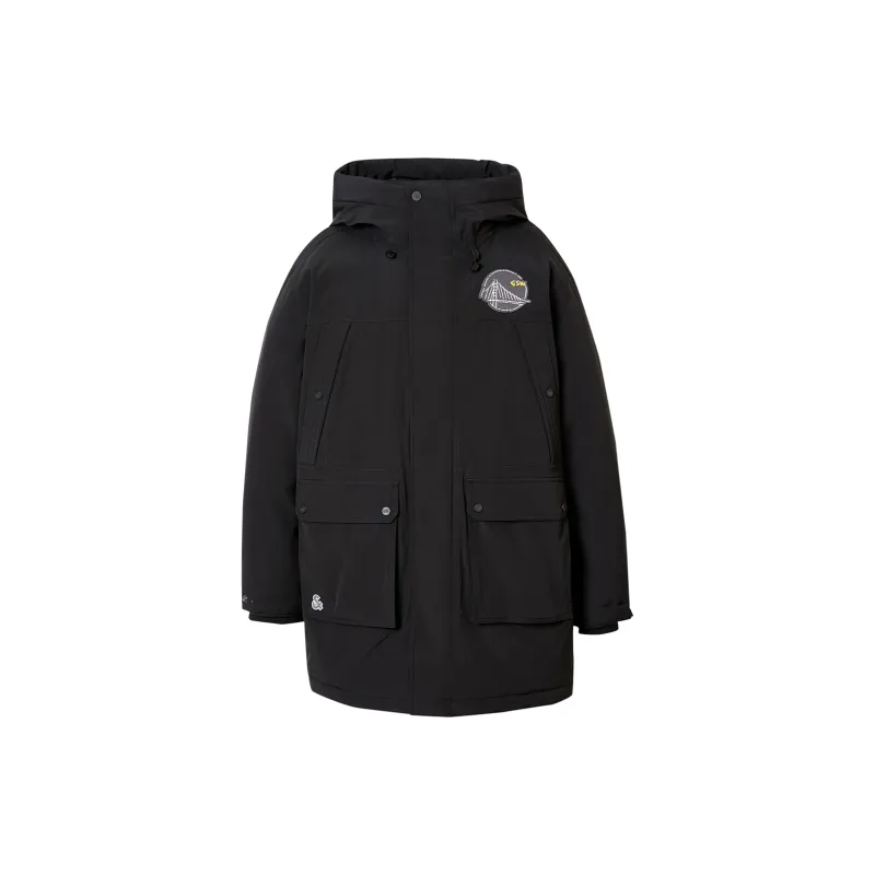 JACK JONES· x NBA Down Jacket Coat Men's Black-0