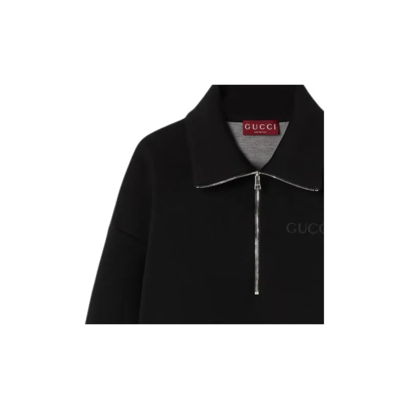 GUCCI Jersey Zip Sweatshirt-6