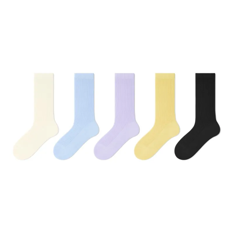 B&C.Room Knee High Socks Women's 5 Pack-2