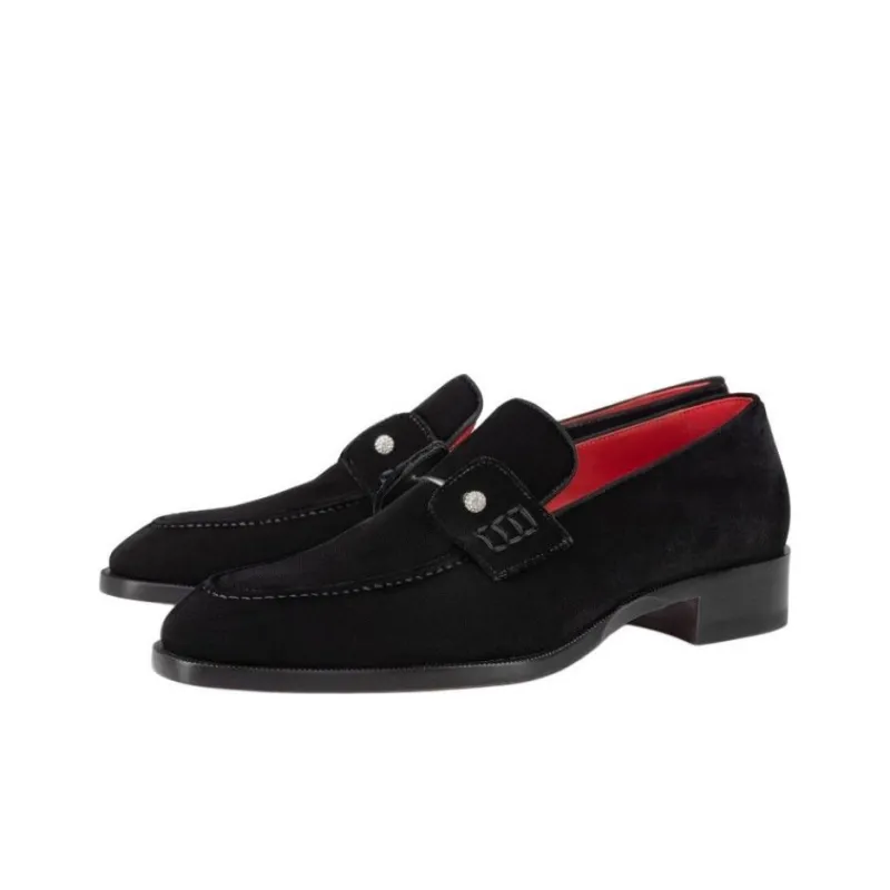 CL Chambelimoc Night Strass Loafers Men's Black-2