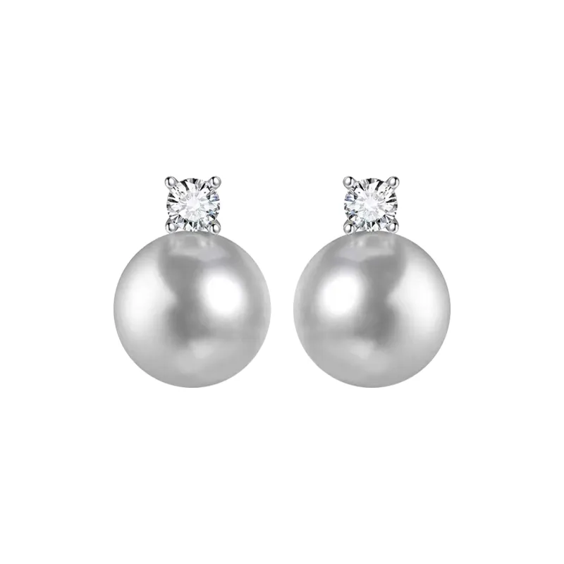 VERENA REINE Zircon Stud Earrings Women's-0