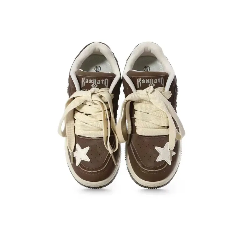 KAAVER OTTO Skateboard Shoes Women's Low Top White-41