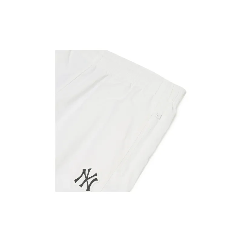 MLB New York Yankees Knitted Sweatpants Unisex White-3