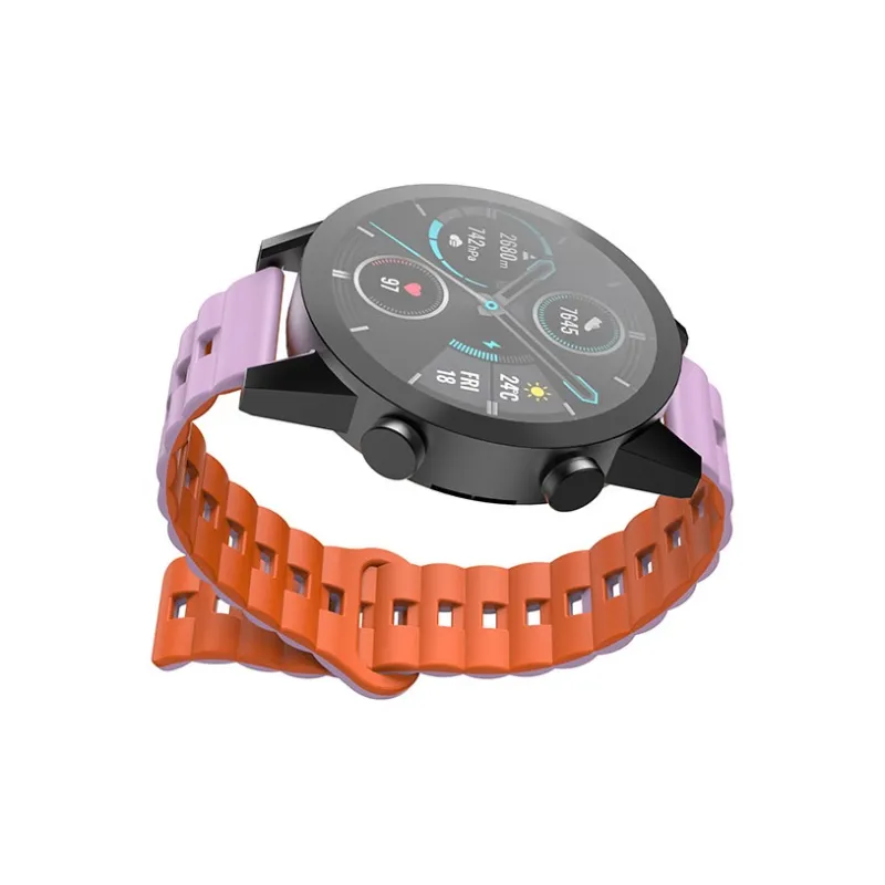 ZHENGGUANG Watch Band Apple Compatibility Silicone Material-4