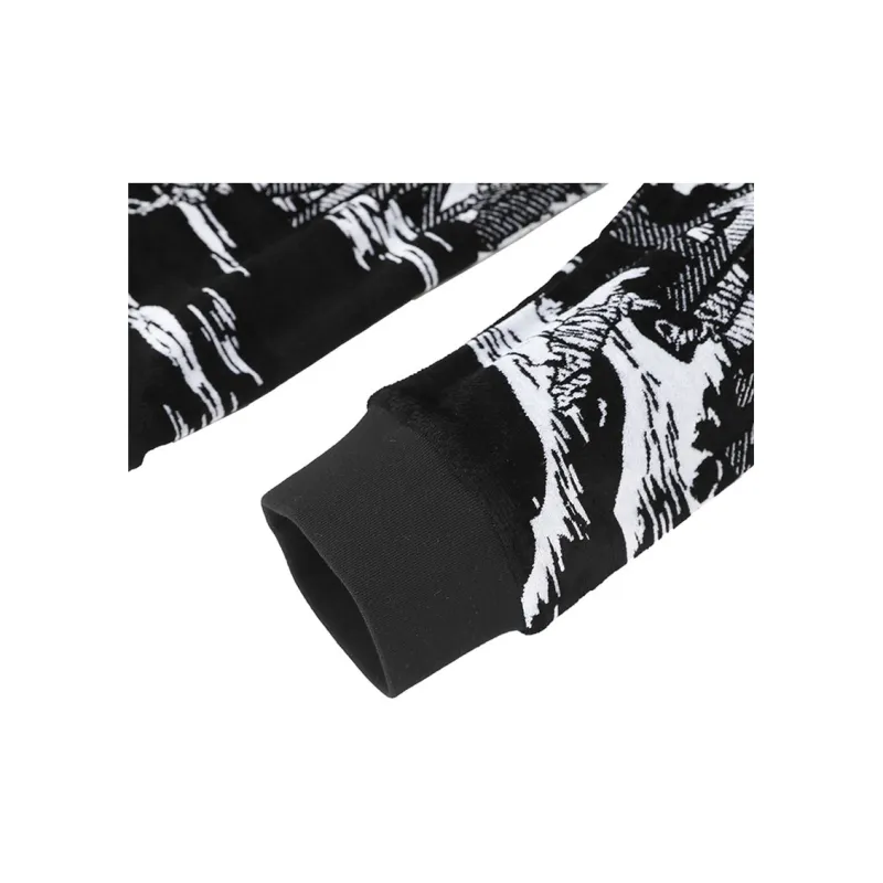 DAVID NAMAN Sweatshirt Men's Black-4