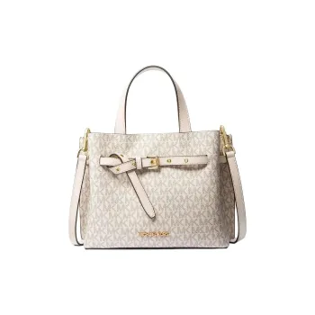 MICHAEL KORS Emilia Coated Canvas Handbag Shoulder Bag Crossbody Bag Small Size Women's Multicolor