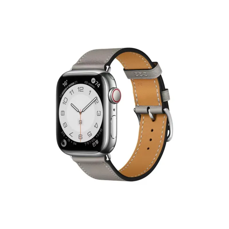 ZHENGGUANG Watch Band Apple Compatibility 41mm Genuine Leather Material-18