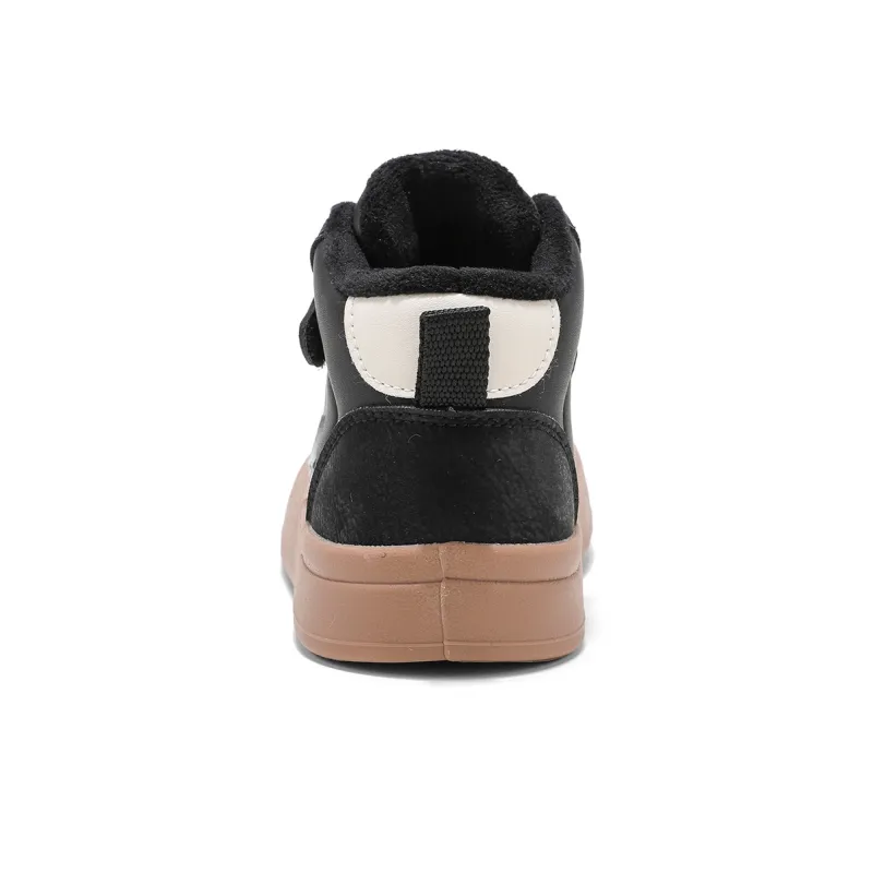 BIG WASP Anti Slip And Wear Resistant Warm High Top Kids' Skateboarding Shoes Kids'-3