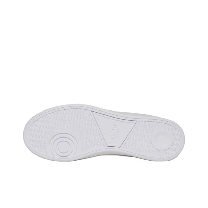 Polo Ralph Lauren Court Skateboard Shoes Men's White-5
