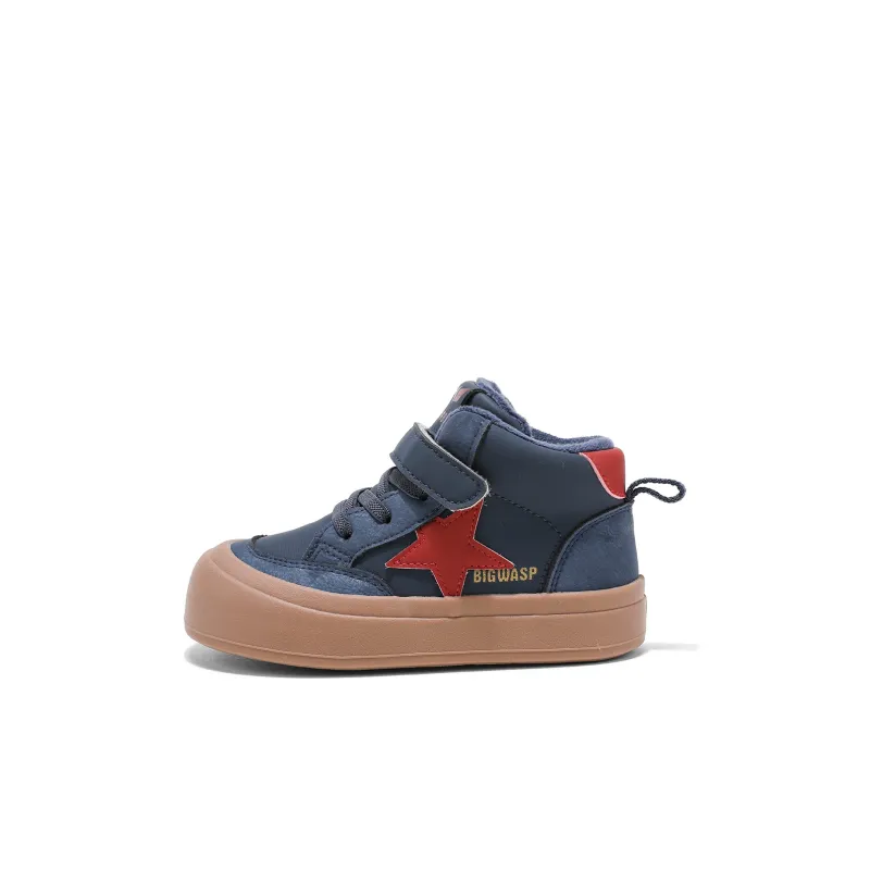 BIG WASP Anti Slip And Wear Resistant Warm High Top Kids' Skateboarding Shoes Kids'-12