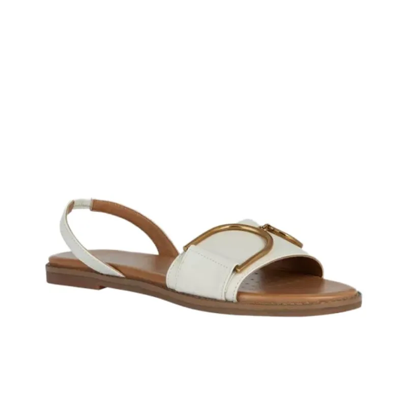 GEOX Naileen Strap Sandals Women's White-1