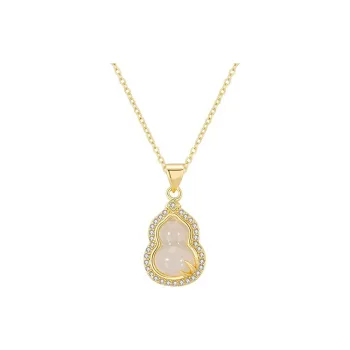Suddenly Lucky Chalcedony Necklaces Women's