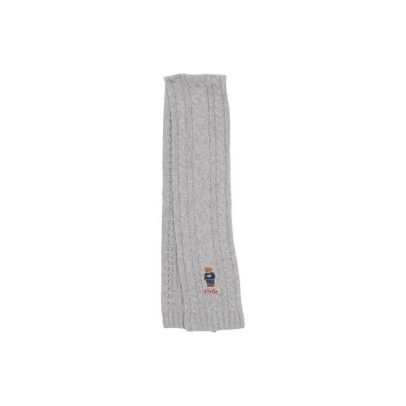 Polo Ralph Lauren Polyester Knit Scarves Men's Gray-1