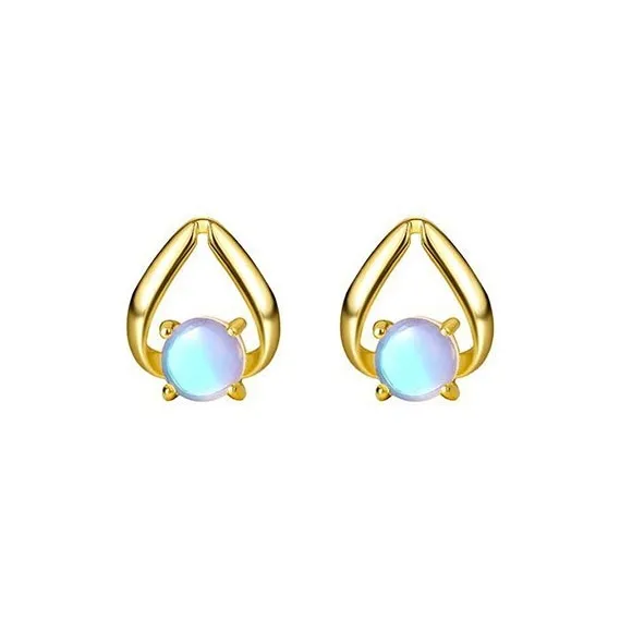 CARAT'S DIARY Colored Glaze Stud Earrings Women's-8