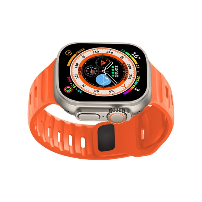 ZHENGGUANG Watch Band Apple Compatibility Silicone Material-25