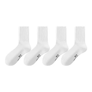 ZEROIN Mid Calf Socks Unisex 4 Pack