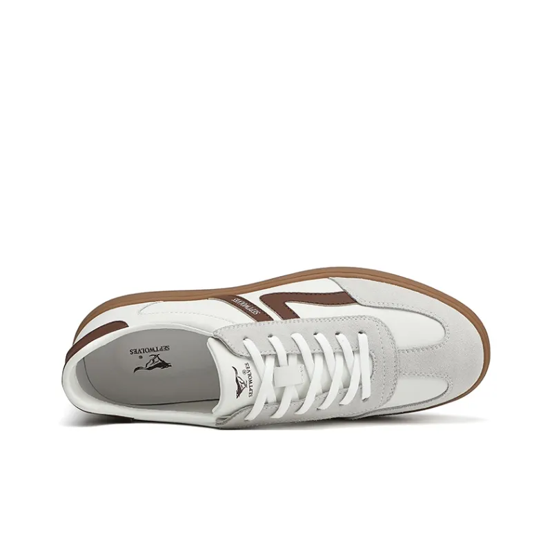 SEPTWOLVES Slip Resistant Low Top Skateboard Shoes Men's HD-7