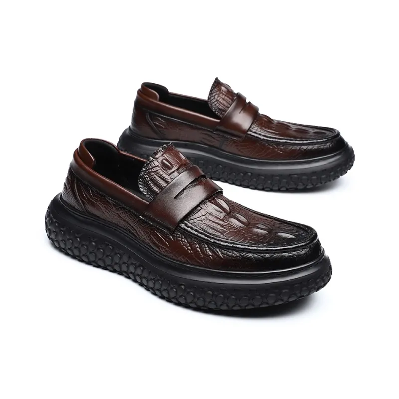 Playboy Loafers Men Black/Brown-9