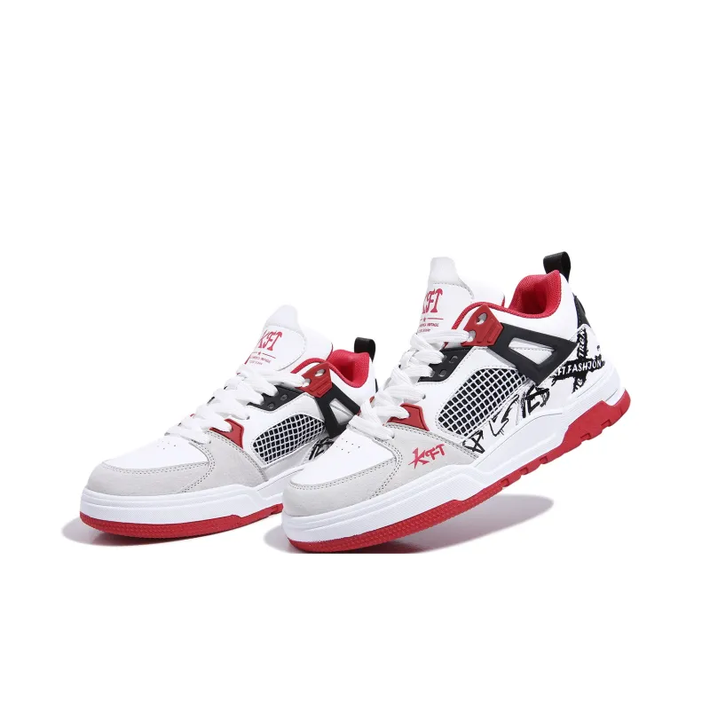 KFT Mica Anti Slip And Wear Resistant Height Increasing Low Top Skateboard Shoes Unisex-10