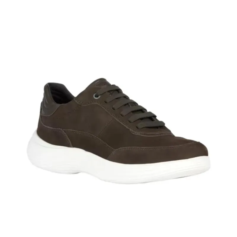 GEOX Fluctis Anti-Slip Wear-Resistant Low-Top Casual Shoes Men's Brown-1