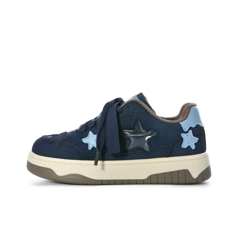 KAAVER OTTO Skateboard Shoes Women's Low Top White-34