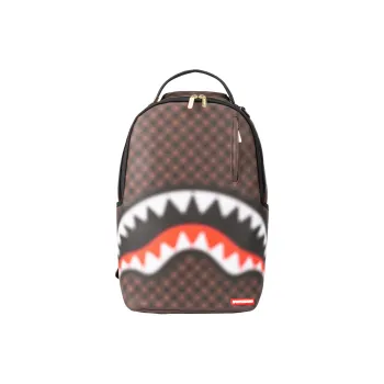 SPRAYGROUND SHARKS IN PARIS BLUR EFFECT BACKPACK Unisex Brown